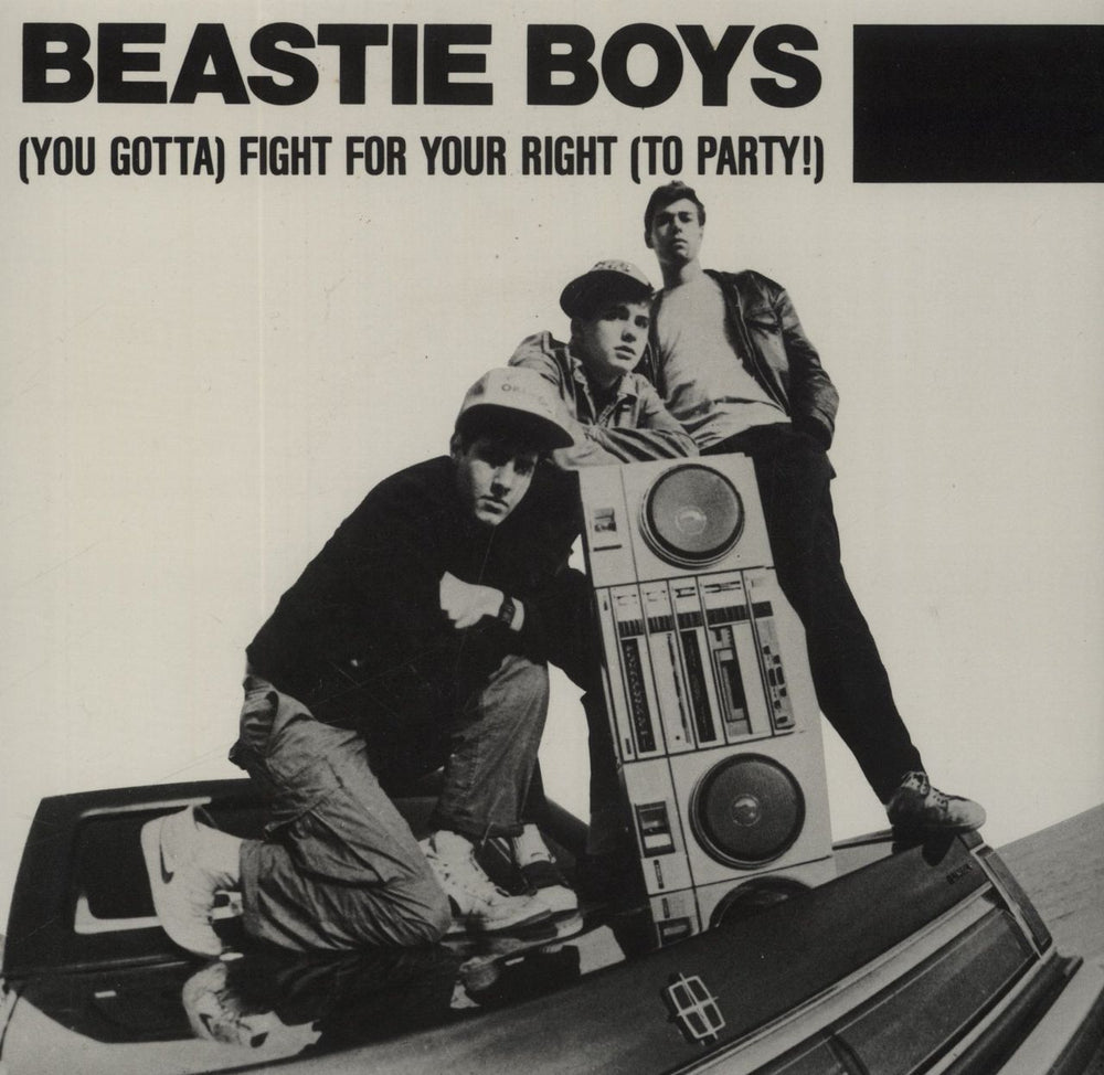 Beastie Boys [You Gotta] Fight For You Right [To Party!] Australian Promo 7" vinyl single (7 inch record / 45) 6503537