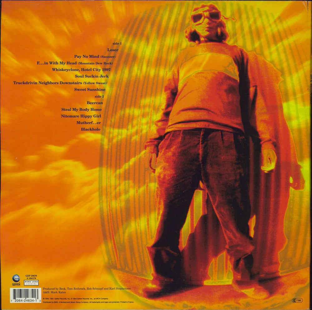 Beck Mellow Gold UK vinyl LP album (LP record)