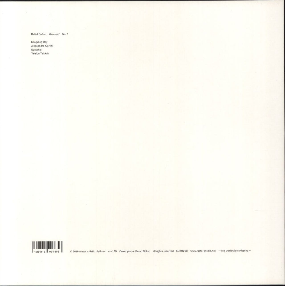 Belief Defect Remixed 01 German 12" vinyl single (12 inch record / Maxi-single) 4260115991853