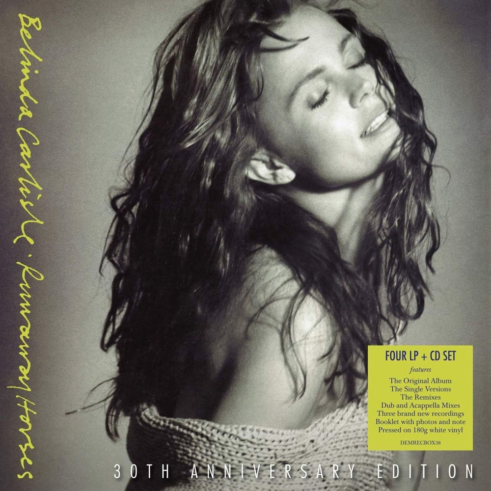 Belinda Carlisle Runaway Horses - 30th Anniversary Edition - 180gm White Vinyl + CD - Sealed UK Vinyl Box Set DEMRECBOX38