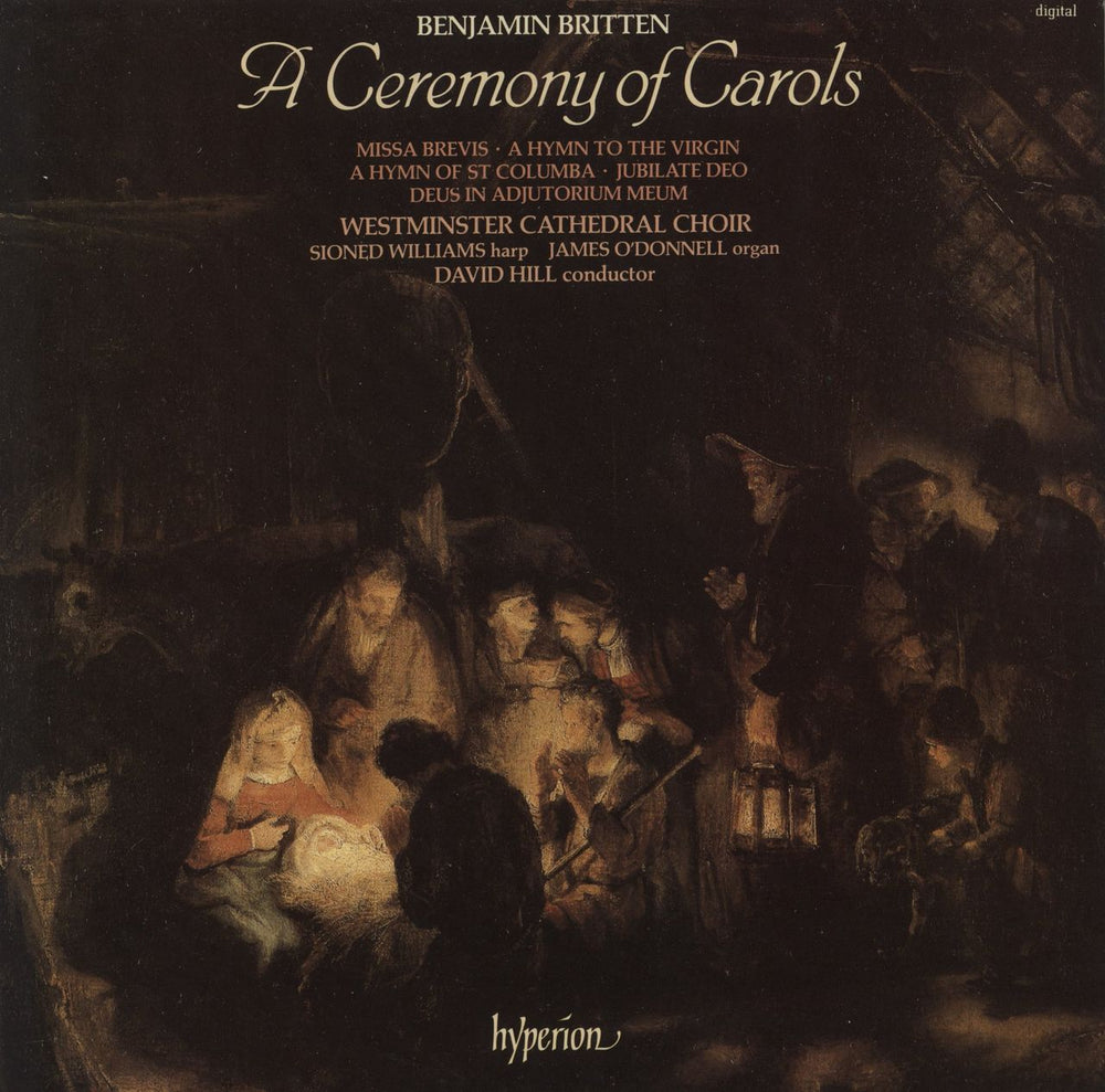 Benjamin Britten A Ceremony Of Carols UK vinyl LP album (LP record) A66220