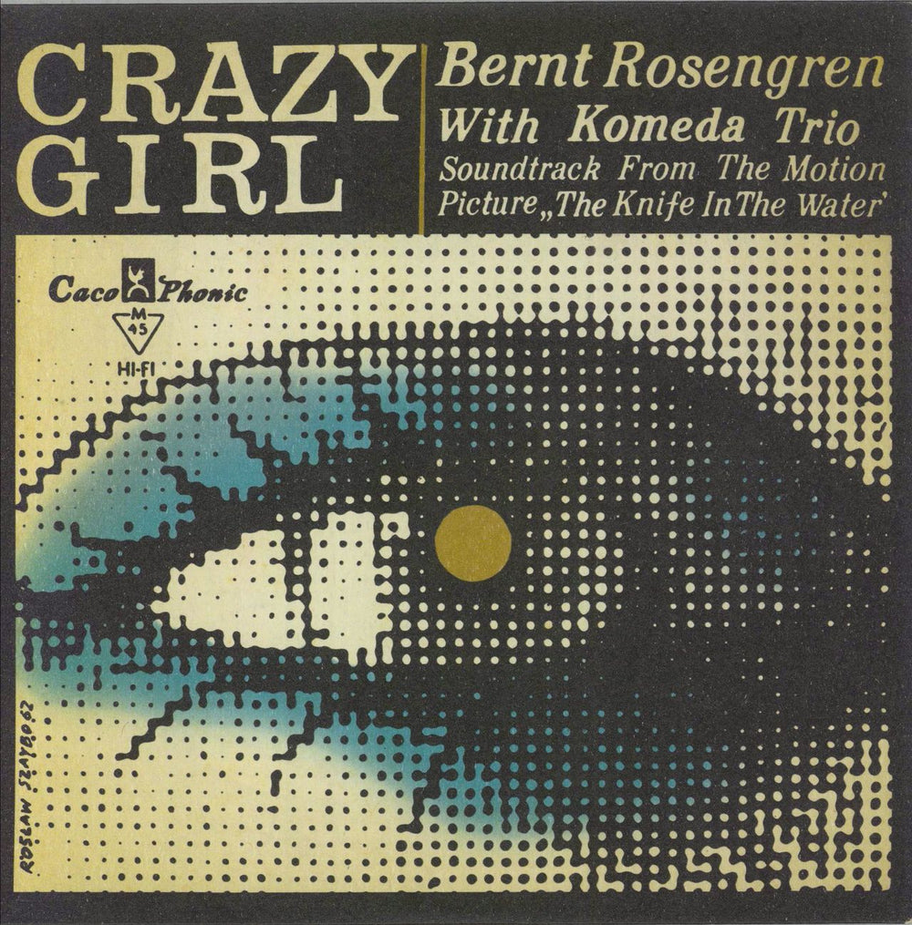 Bernt Rosengren Jazz Jamboree 1961 Nr. 4 UK 7" vinyl single (7 inch record / 45) CACK4501