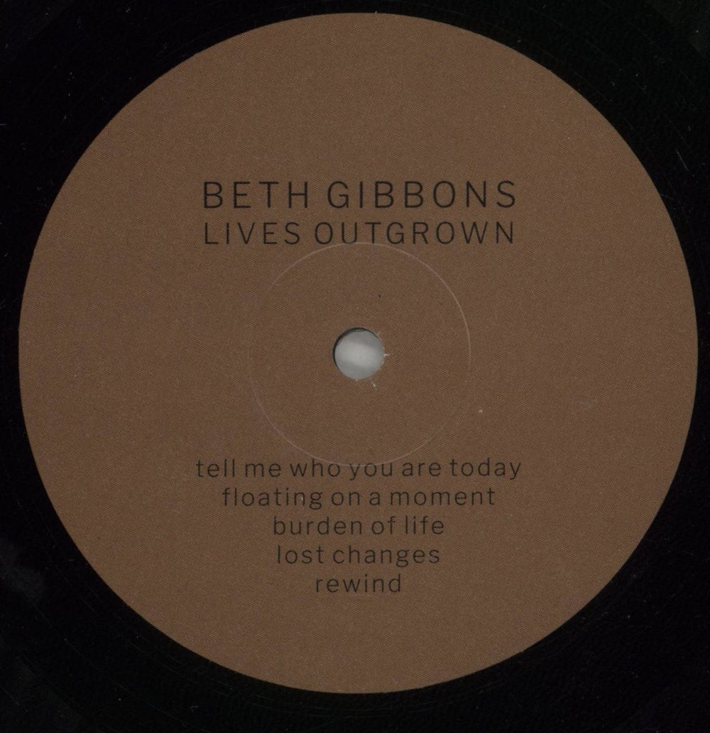 Beth Gibbons Lives Outgrown - 180 Gram Vinyl + Scrapbook + Autographed Postcard UK vinyl LP album (LP record) BTGLPLI878530