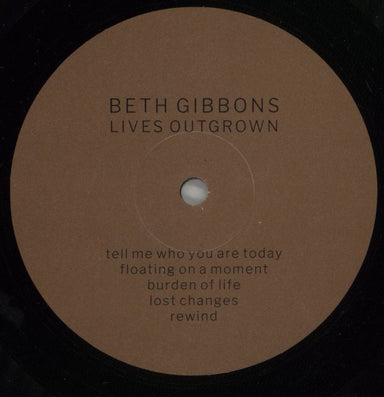 Beth Gibbons Lives Outgrown - 180 Gram Vinyl + Scrapbook + Autographed Postcard UK vinyl LP album (LP record) BTGLPLI878530