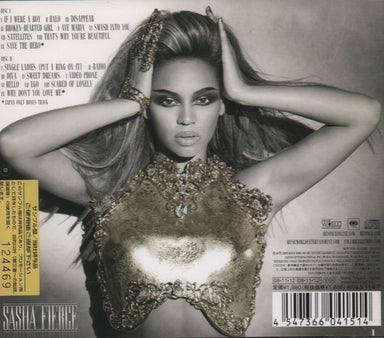 Beyoncé I AmSasha Fierce Japanese Promo 2-CD album set 