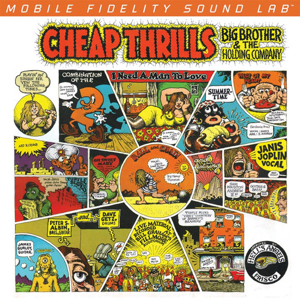 Big Brother & The Holding Company Cheap Thrills - 180 Gram 45RPM - Sealed US 2-LP vinyl record set (Double LP Album) MFSL2-453