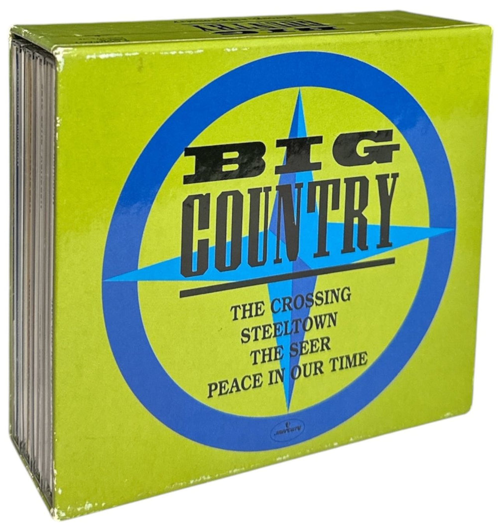 Big Country Through A Big Country Japanese Cd album box set