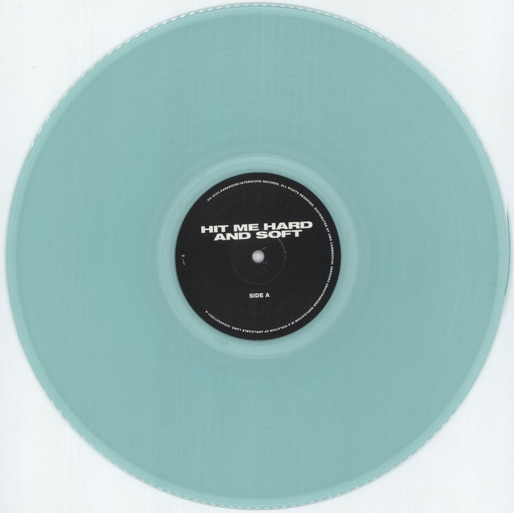 Billie Eilish Hit Me Hard And Soft - Coke Bottle Clear Vinyl French vinyl LP album (LP record) 0NRLPHI881118