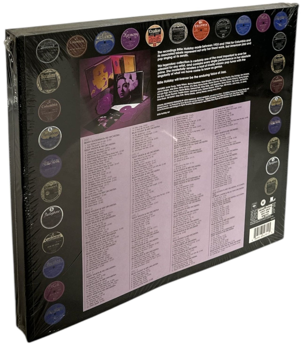 Billie Holiday Lady Day: The Complete Billie Holiday On Columbia 1933-1944 - Sealed US CD Album Box Set 696998547025