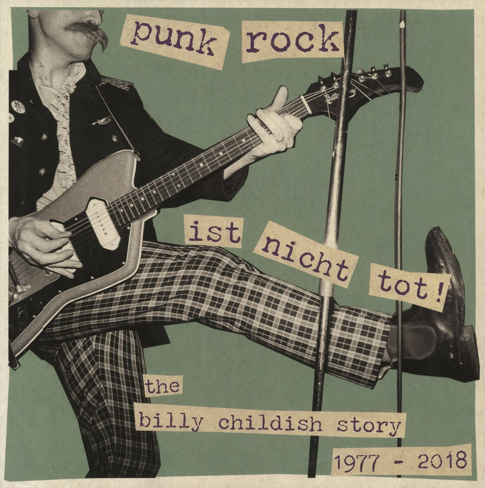 Billy Childish Punk Rock Ist Nicht Tot! The Billy Childish Story 1977 - 2018 UK 3-LP vinyl record set (Triple LP Album) DAMGOOD499LP