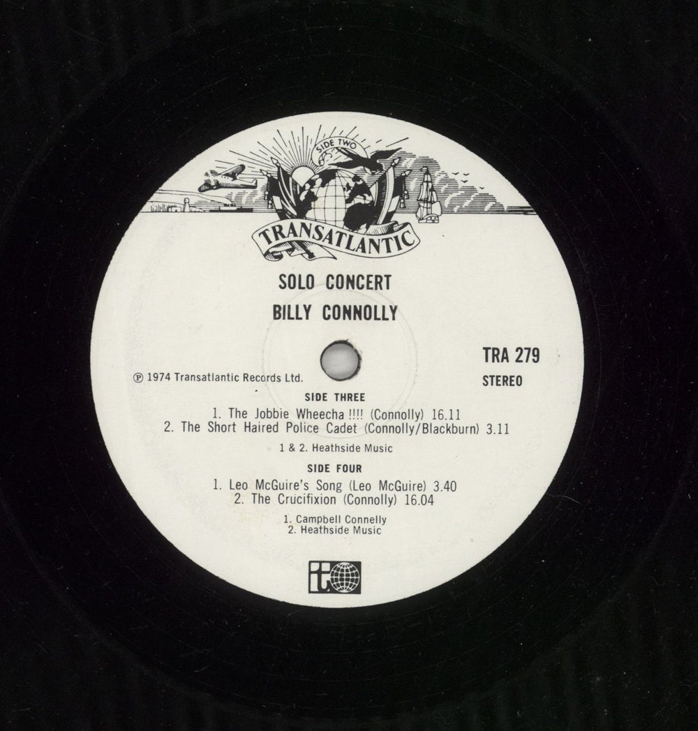 Billy Connolly Solo Concert UK 2-LP vinyl record set (Double LP Album) BCL2LSO454204