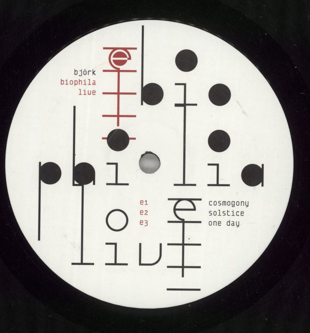 Björk Biophilia Live - The Audiovisual Package UK 3-LP vinyl record set (Triple LP Album) BJK3LBI868971
