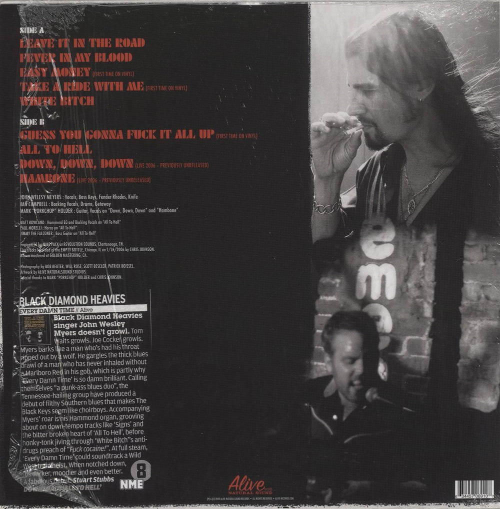 Black Diamond Heavies All To Hell - Their Baddest and Greasiest - Orange Vinyl US vinyl LP album (LP record) 634457069107