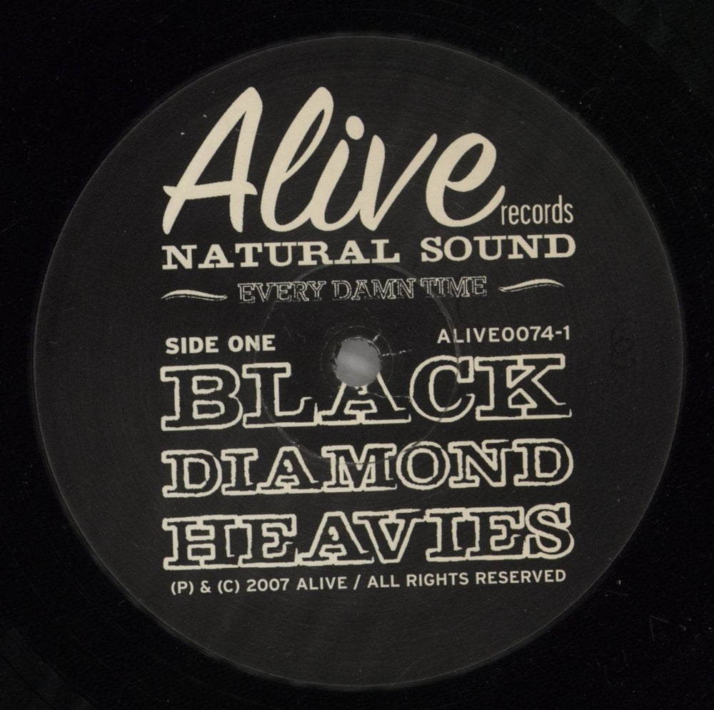 Black Diamond Heavies Every Damn Time US vinyl LP album (LP record) 9LBLPEV875248