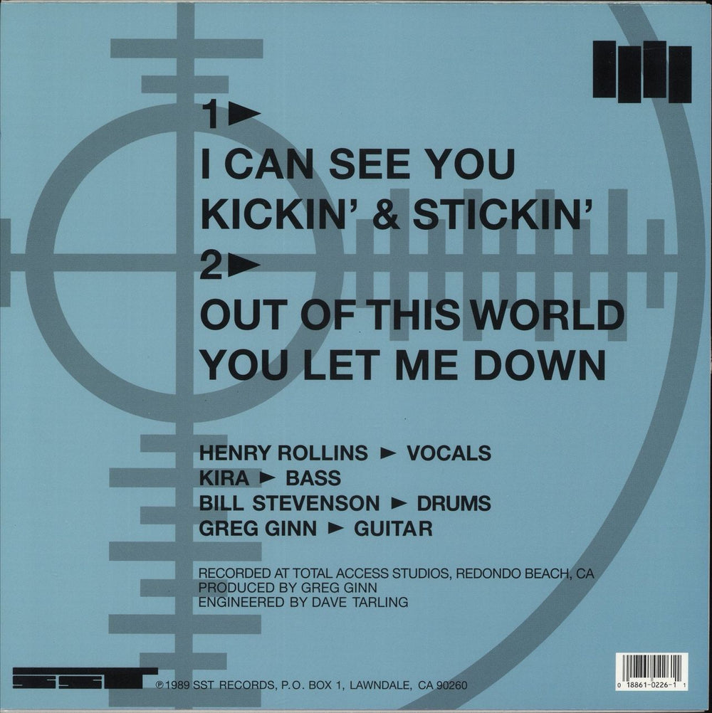 Black Flag I Can See You US 12" vinyl single (12 inch record / Maxi-single) 018861022611