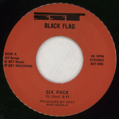 Black Flag Six Pack US 7