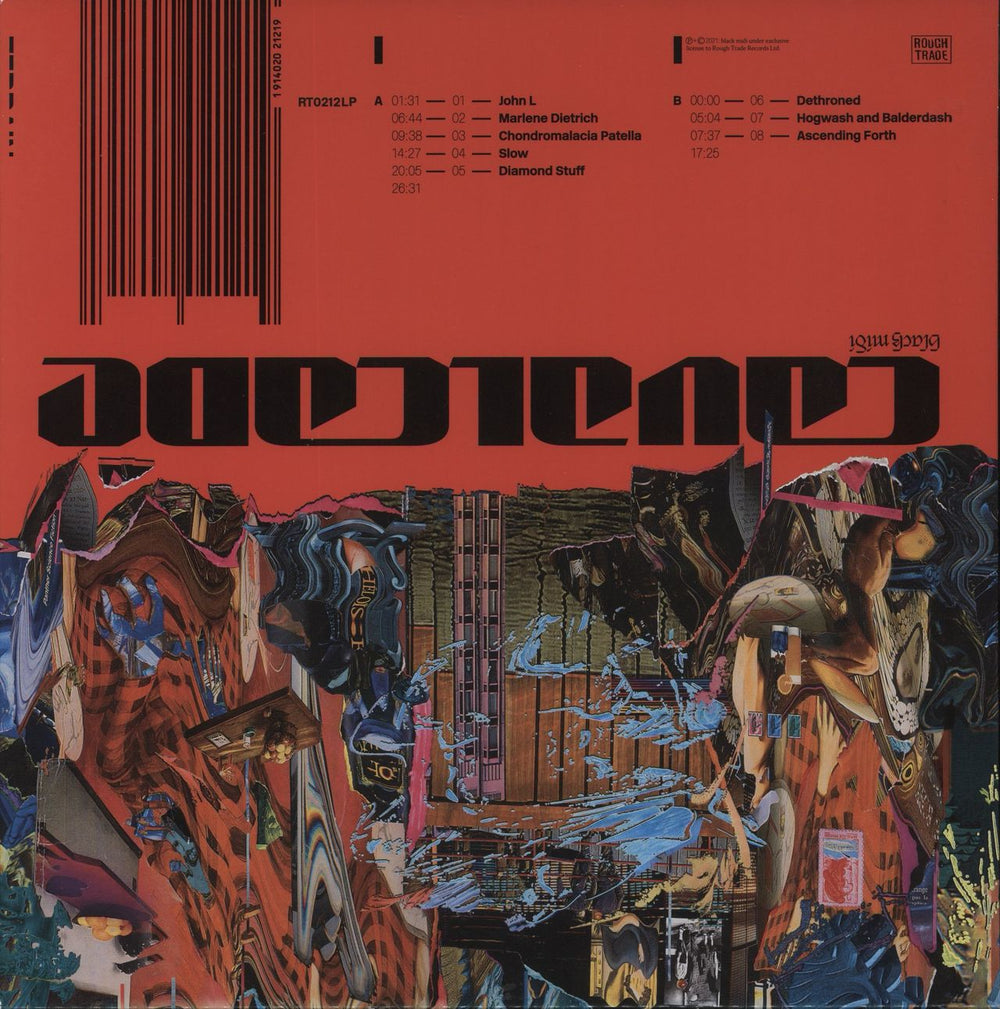 Black Midi Cavalcade + 7" Green Flexi - EX UK vinyl LP album (LP record) 191402021219