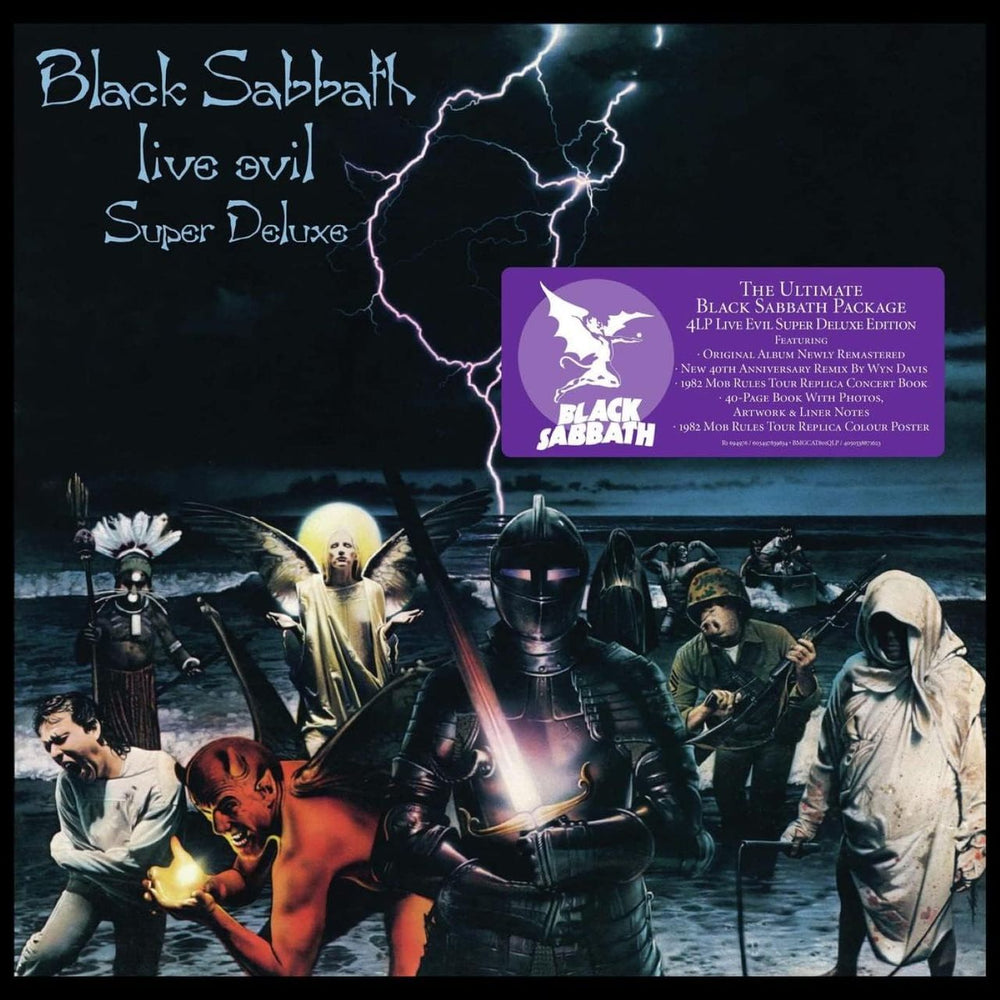 Black Sabbath Live Evil: Super Deluxe Edition - Sealed Box Set UK Vinyl Box Set BMGCAT801QLP