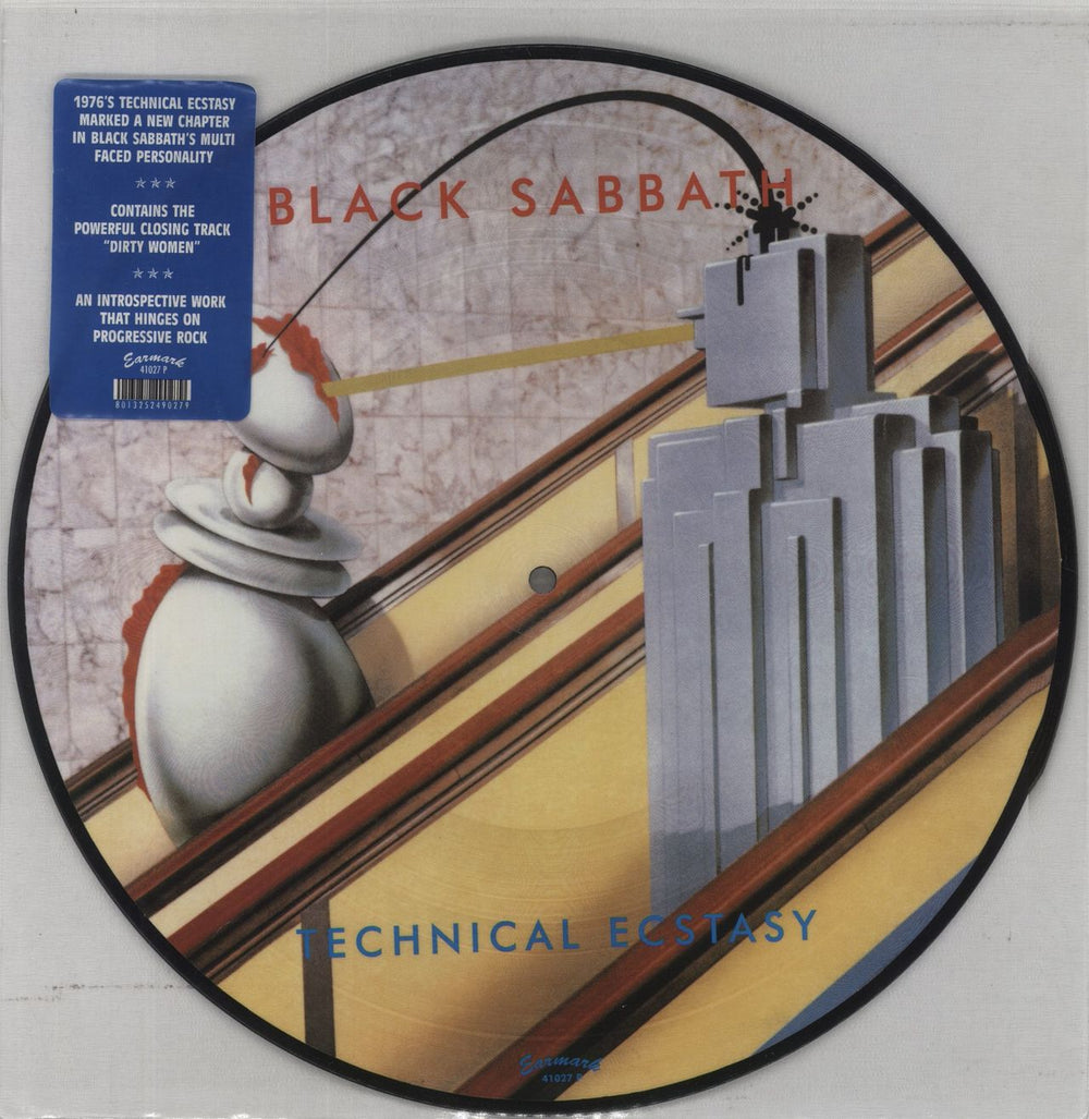 Black Sabbath Technical Ecstasy UK picture disc LP (vinyl picture disc album) 41027P