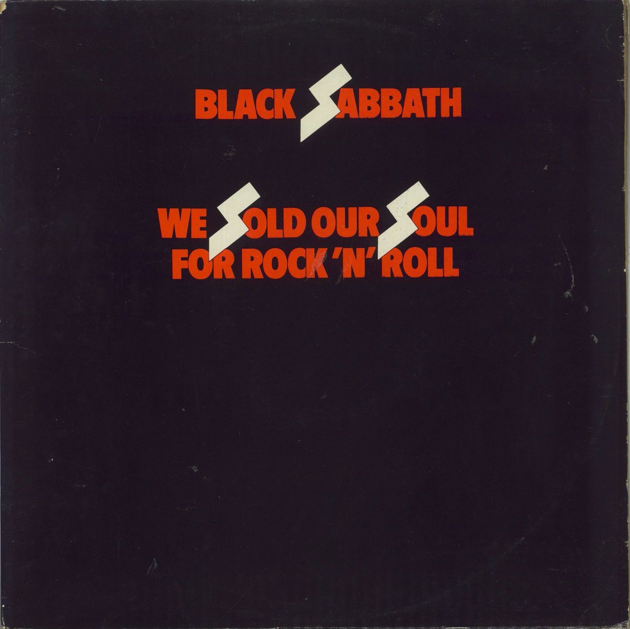 Outlet Black Sabbath We Sold Our Soul for Rock 'N' Roll vinyl rare sealed