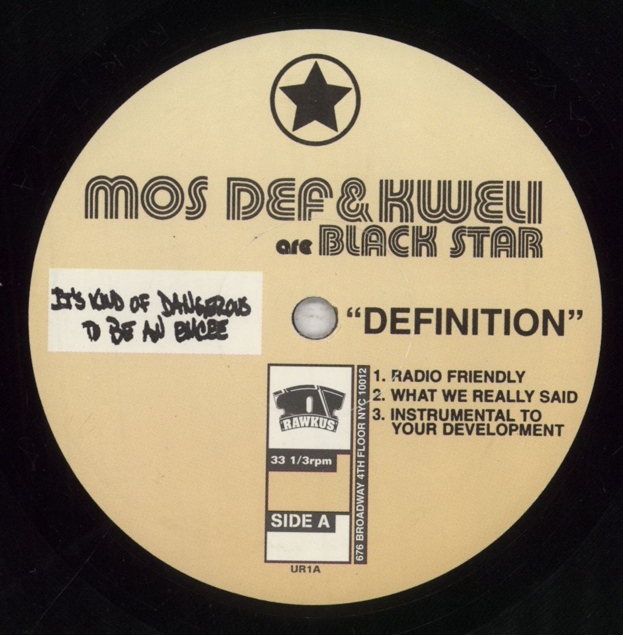 Black Star (Rap) Definition / Twice Inna Lifetime US 12