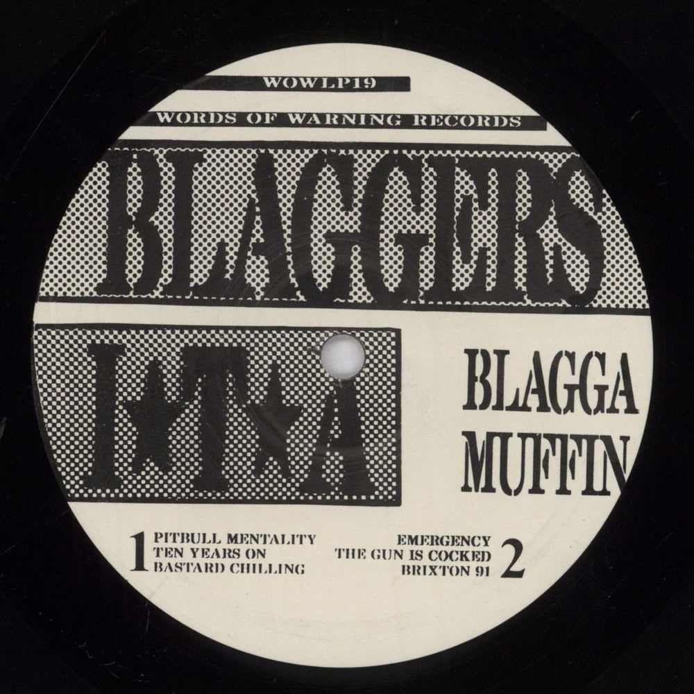 Blaggers ITA Blaggamuffin UK 12" vinyl single (12 inch record / Maxi-single) ITA12BL835515