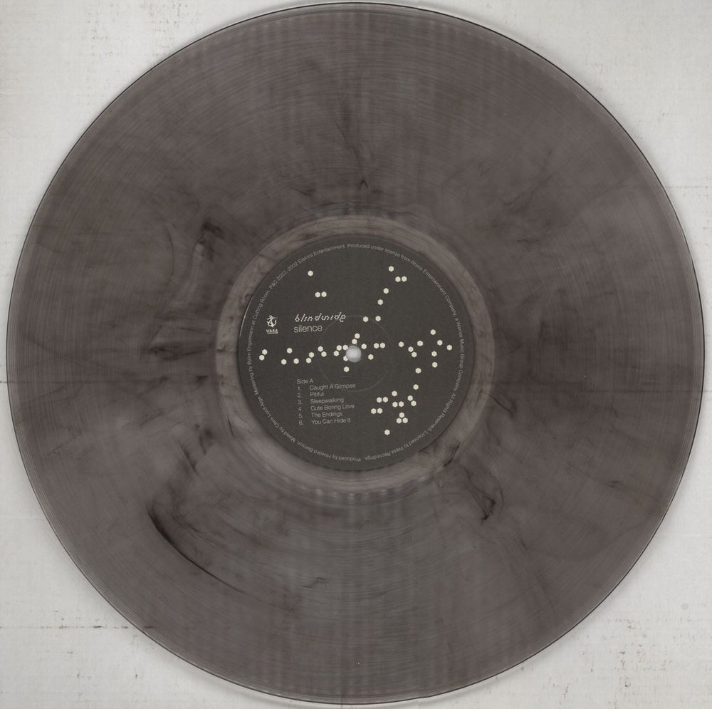 Blindside Silence - Grey Smoke Vinyl US vinyl LP album (LP record) B/ILPSI852093