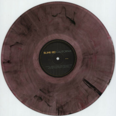 Blink 182 California - Pink & Black Marble Vinyl UK 2-LP vinyl record set (Double LP Album) B182LCA882152