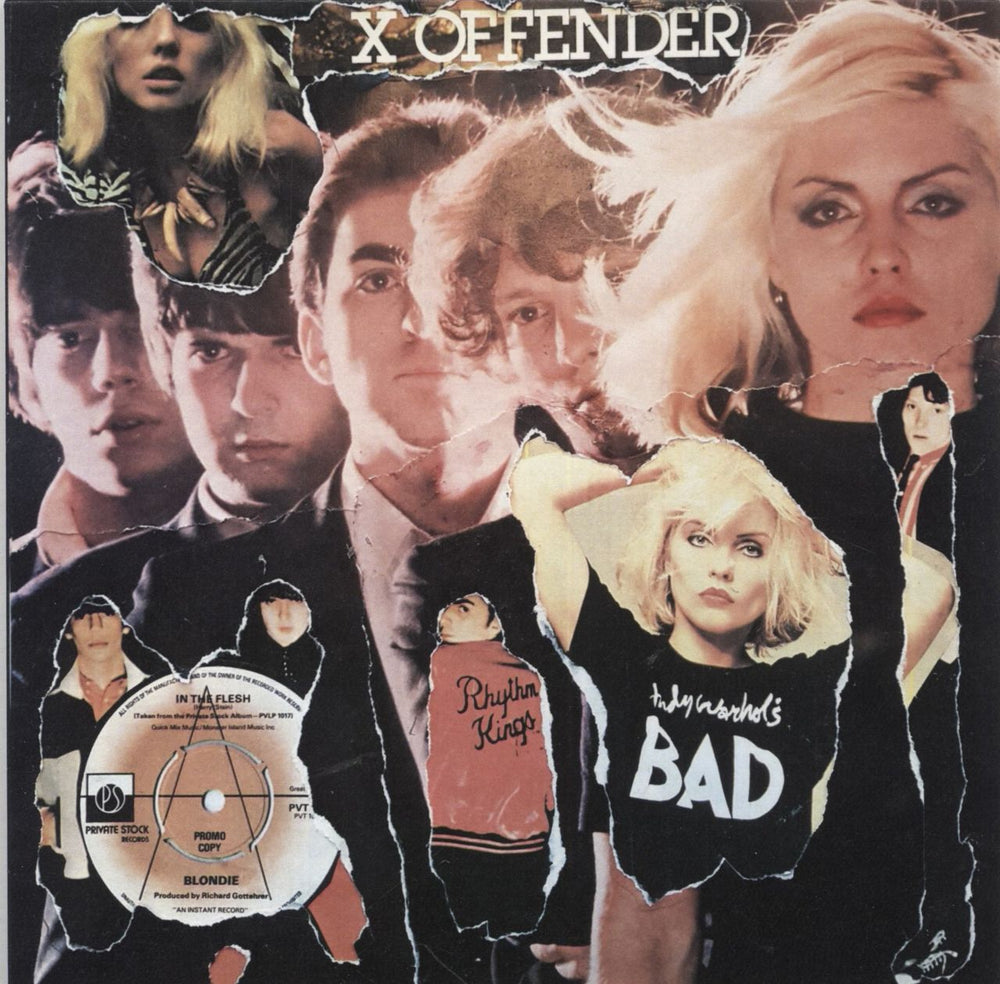 Blondie Blondie - Punk Art Sleeve UK 7