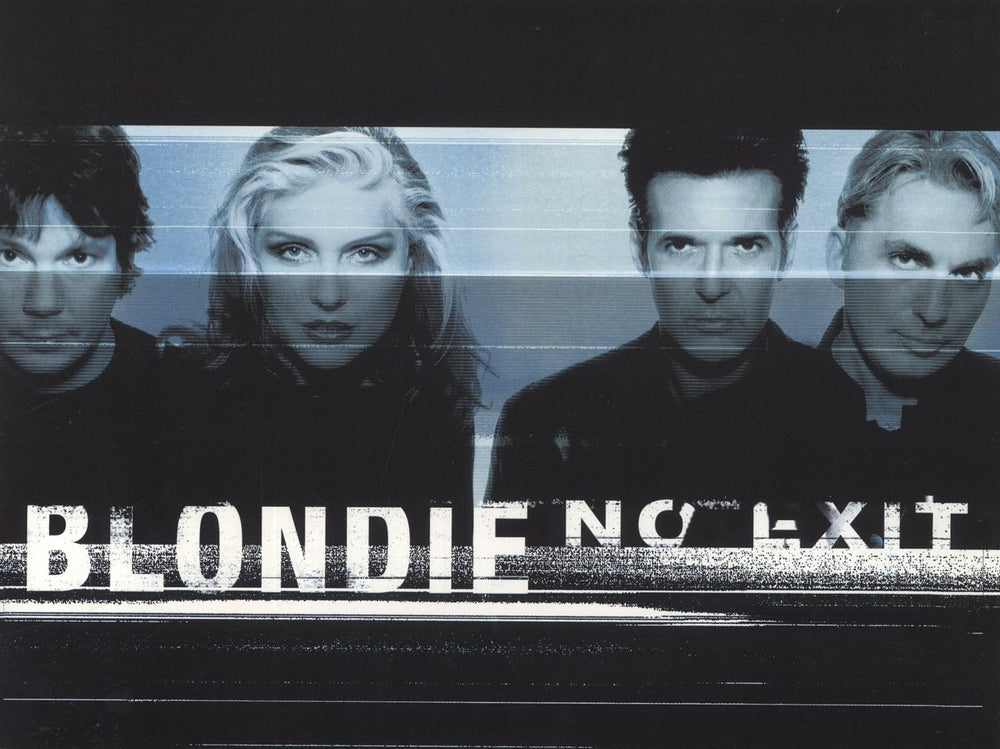 Blondie No Exit UK tour programme TOUR PROGRAM