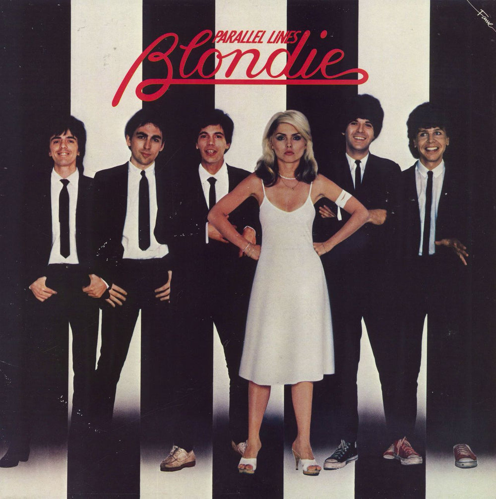 Blondie Parallel Lines UK vinyl LP album (LP record) FA4130891