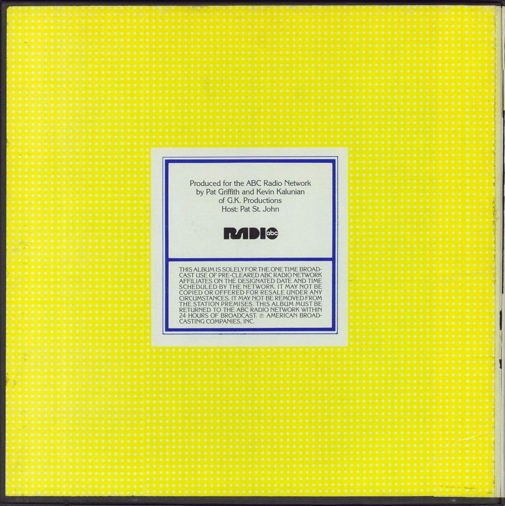 Blondie Super Groups In Concert US 3-LP vinyl record set (Triple LP Album)