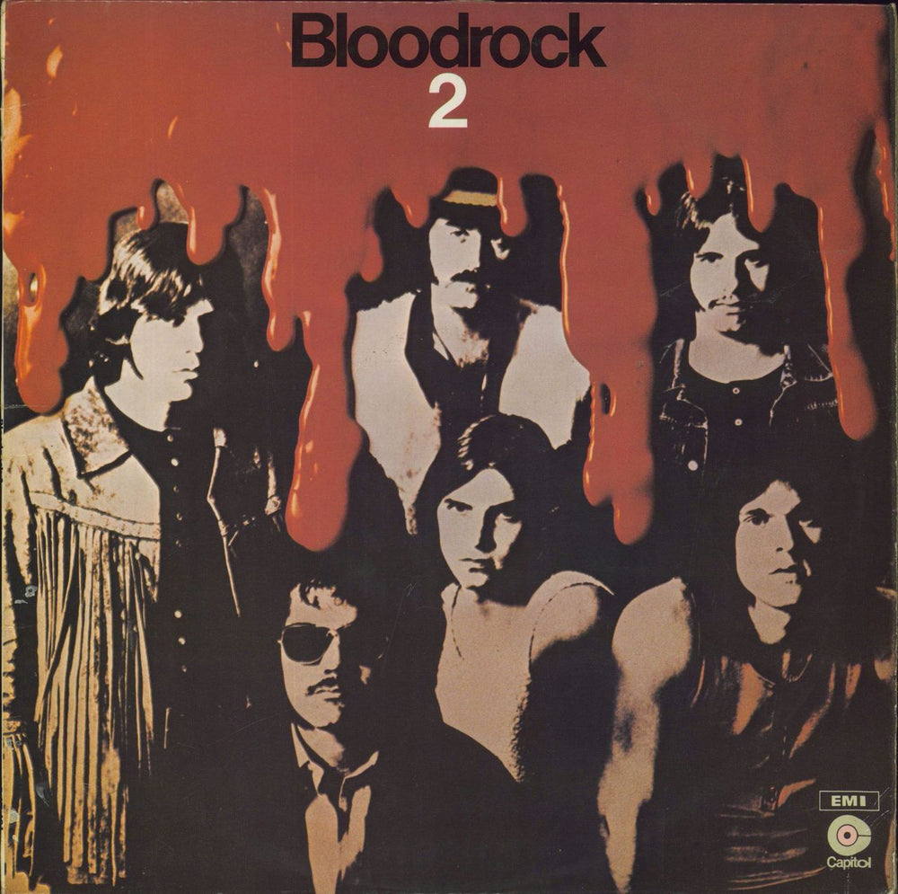 Bloodrock Bloodrock 2 UK vinyl LP album (LP record) E-ST491