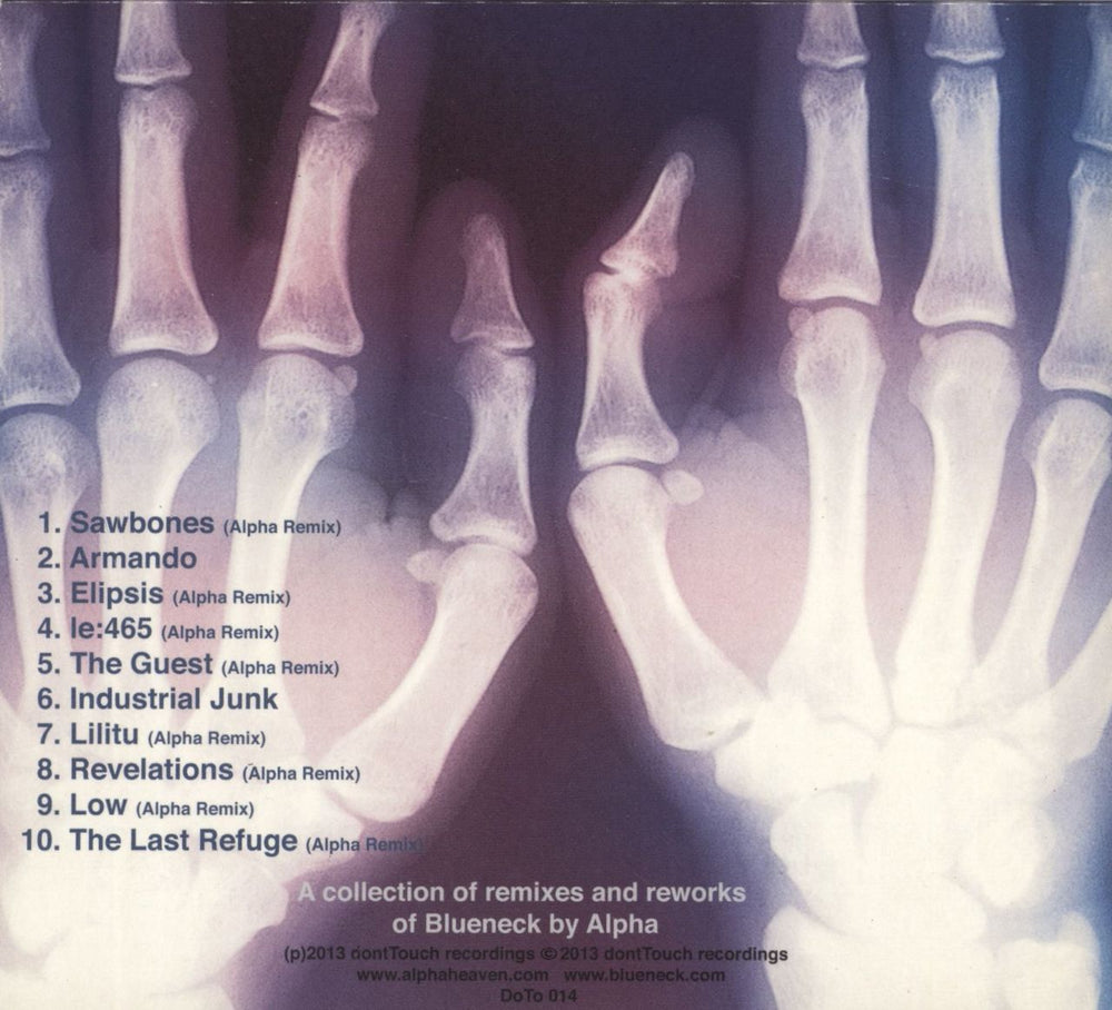 Blueneck Alpha.Blueneck UK CD album (CDLP) 094635350722