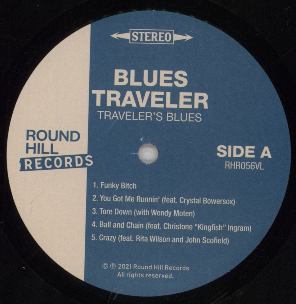 Blues Traveler Traveler's Blues - Shrink US vinyl LP album (LP record) BTVLPTR837301