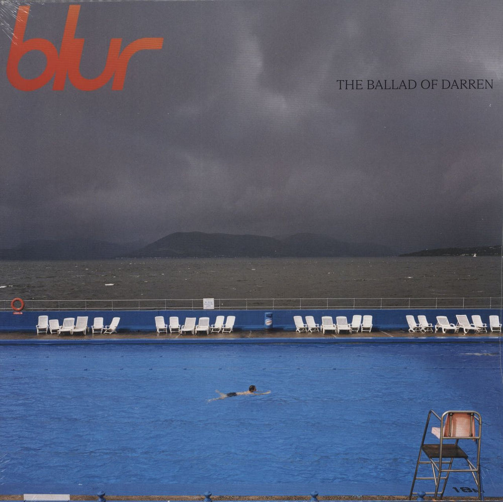 Blur The Ballad Of Darren - Coloured Vinyl - Sealed + Autographed Card & Slipmat UK vinyl LP album (LP record) 5054197660160