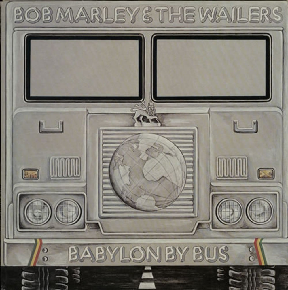 Bob Marley & The Wailers Babylon By Bus - Blue Label UK 2-LP vinyl record set (Double LP Album) ISLD11