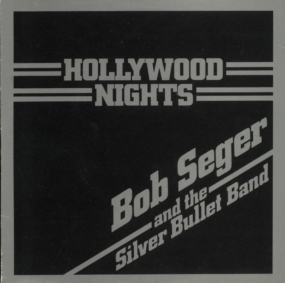 Bob Seger Hollywood Nights - Grey Vinyl UK 7" vinyl single (7 inch record / 45) CL16004
