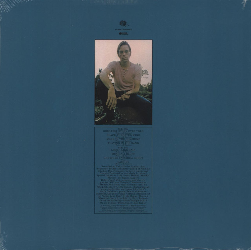 Bob Weir Ace - 180g - Sealed US vinyl LP album (LP record) 603497836673