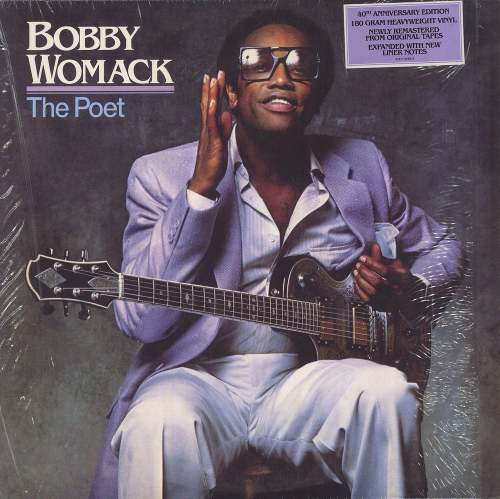 Bobby Womack The Poet II - Shrink - 180g UK vinyl LP album (LP record) 8789-1