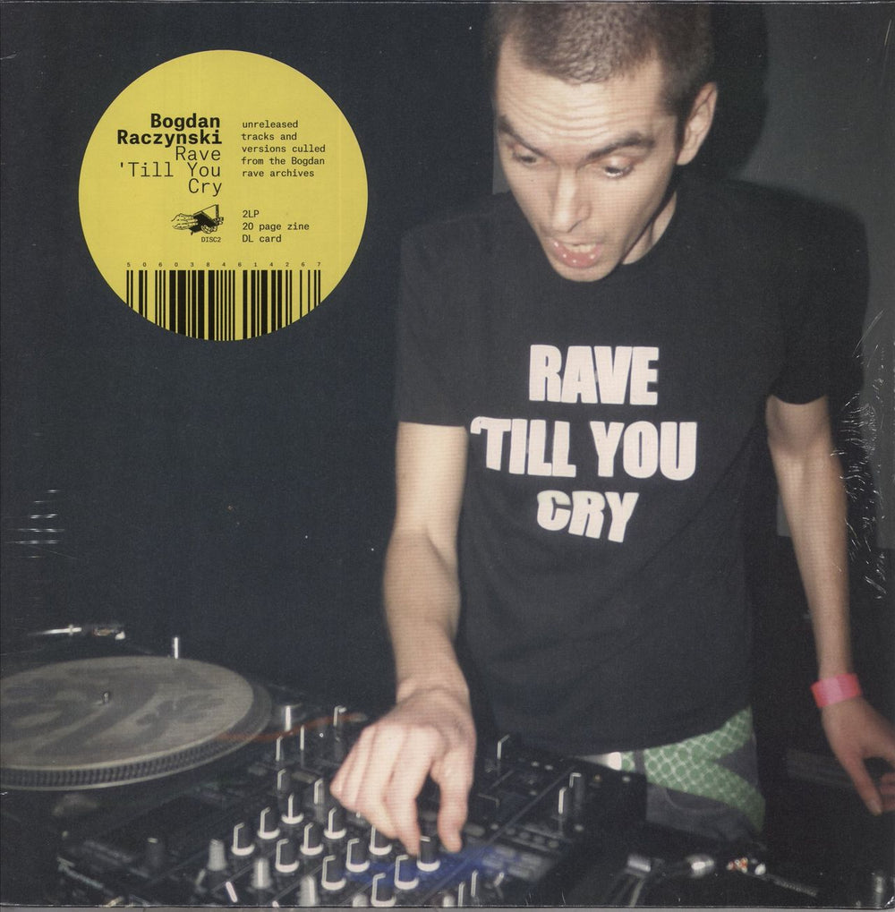 Bogdan Raczynski Rave 'Till You Cry - Sealed UK 2-LP vinyl record set (Double LP Album) DISC2