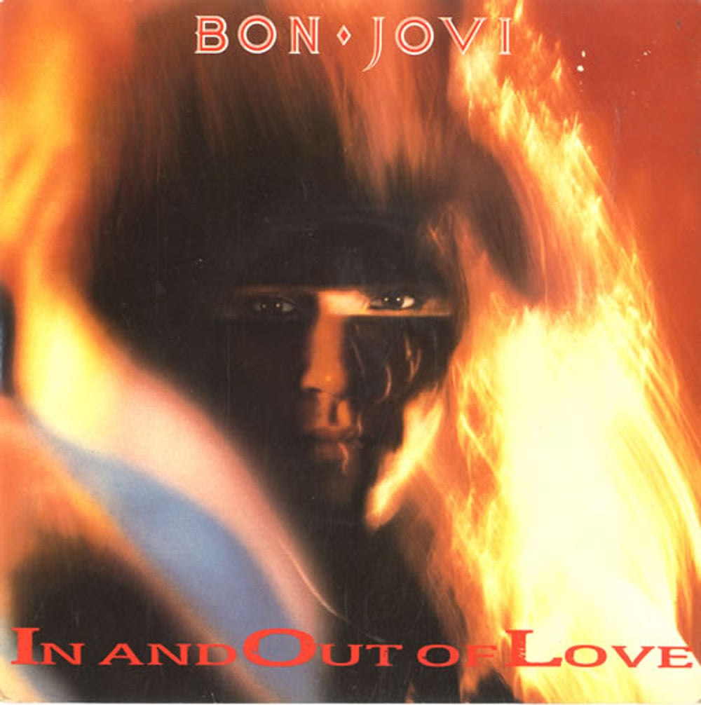 Bon Jovi In And Out Of Love UK 7" vinyl single (7 inch record / 45) VER19