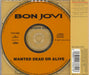 Bon Jovi Wanted Dead Or Alive Japanese CD single (CD5 / 5") 4988011336416