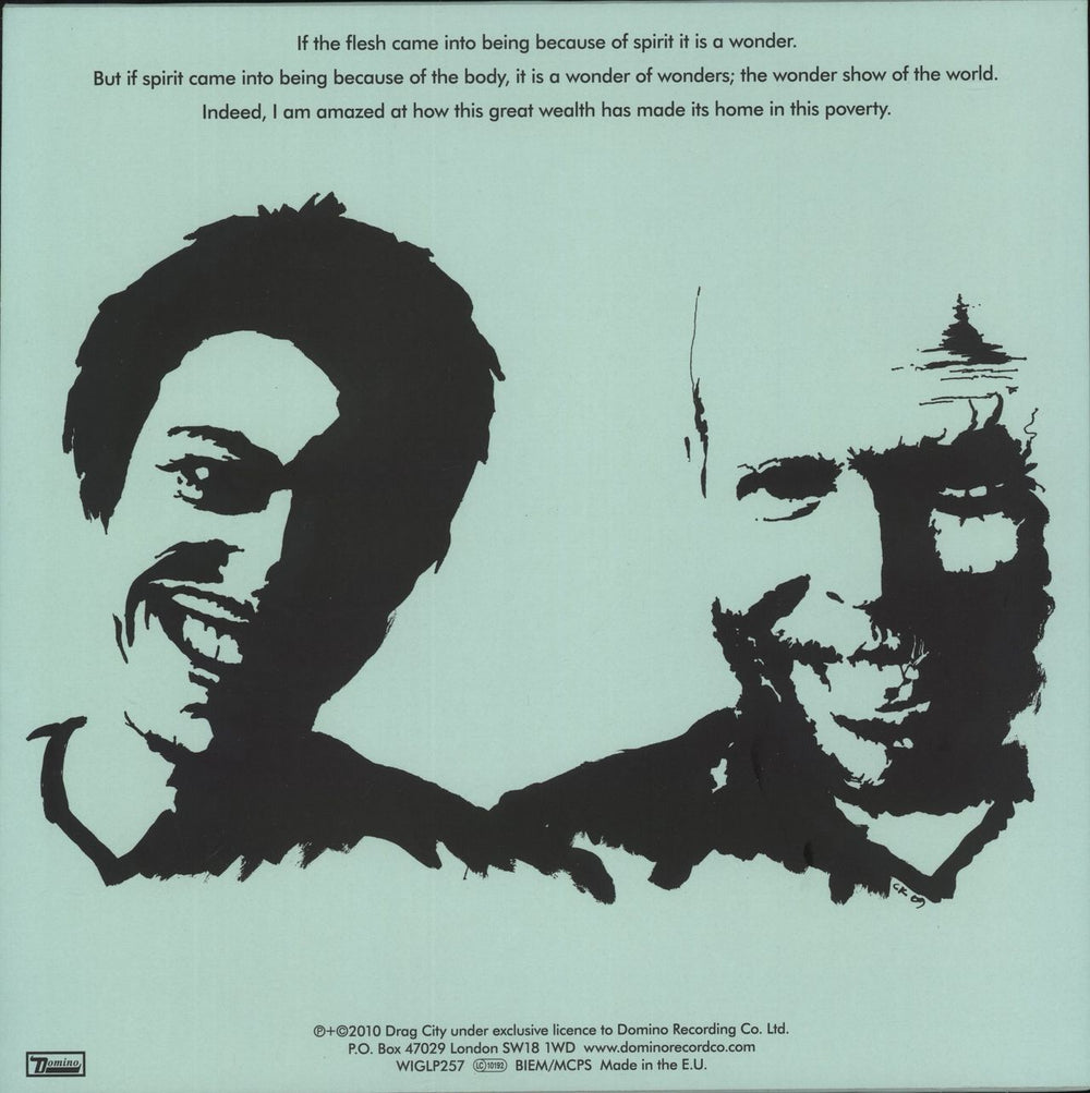 Bonnie Prince Billy The Wonder Show Of The Show + 7" UK vinyl LP album (LP record)