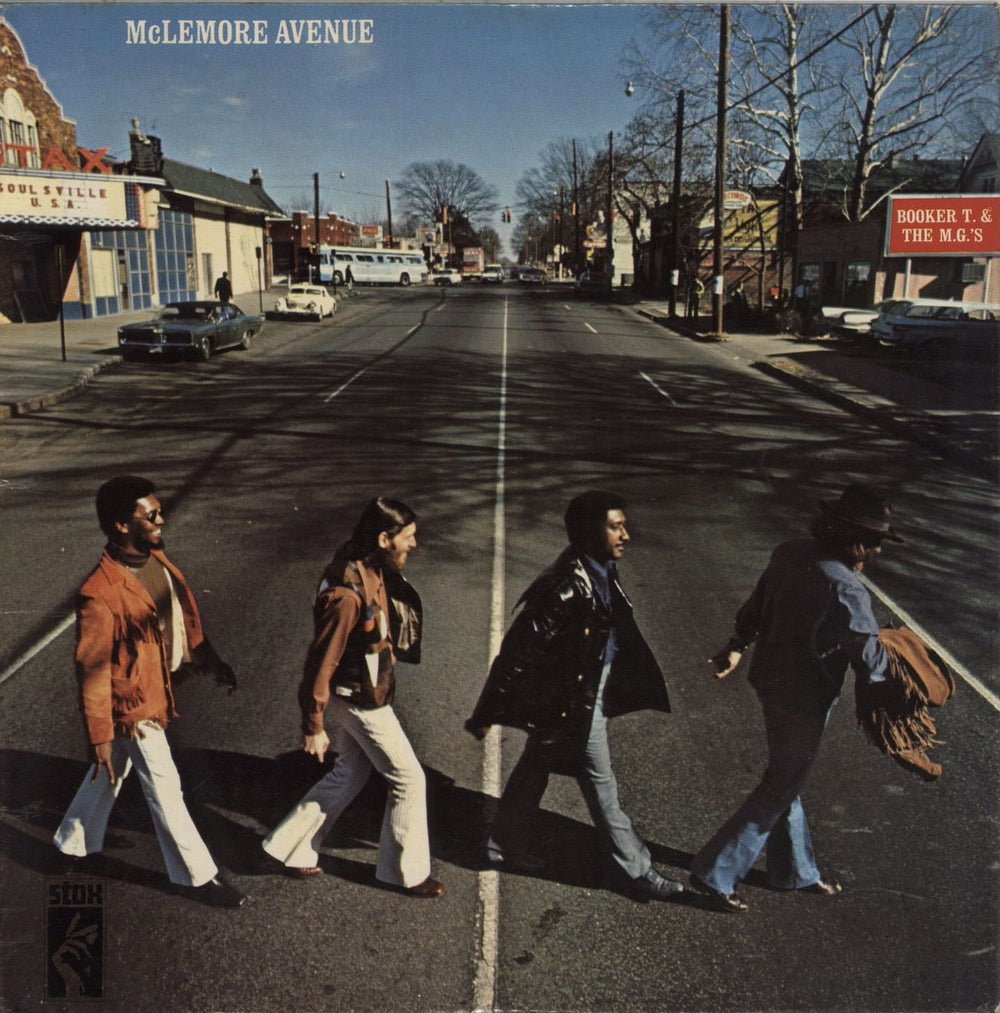 Booker T. & The M.G.'s McLemore Avenue UK vinyl LP album (LP record) SXATS1031