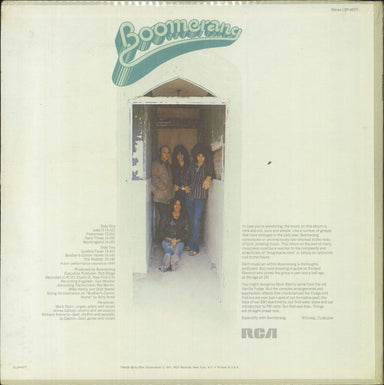 Boomerang Boomerang - Sealed US vinyl LP album (LP record)