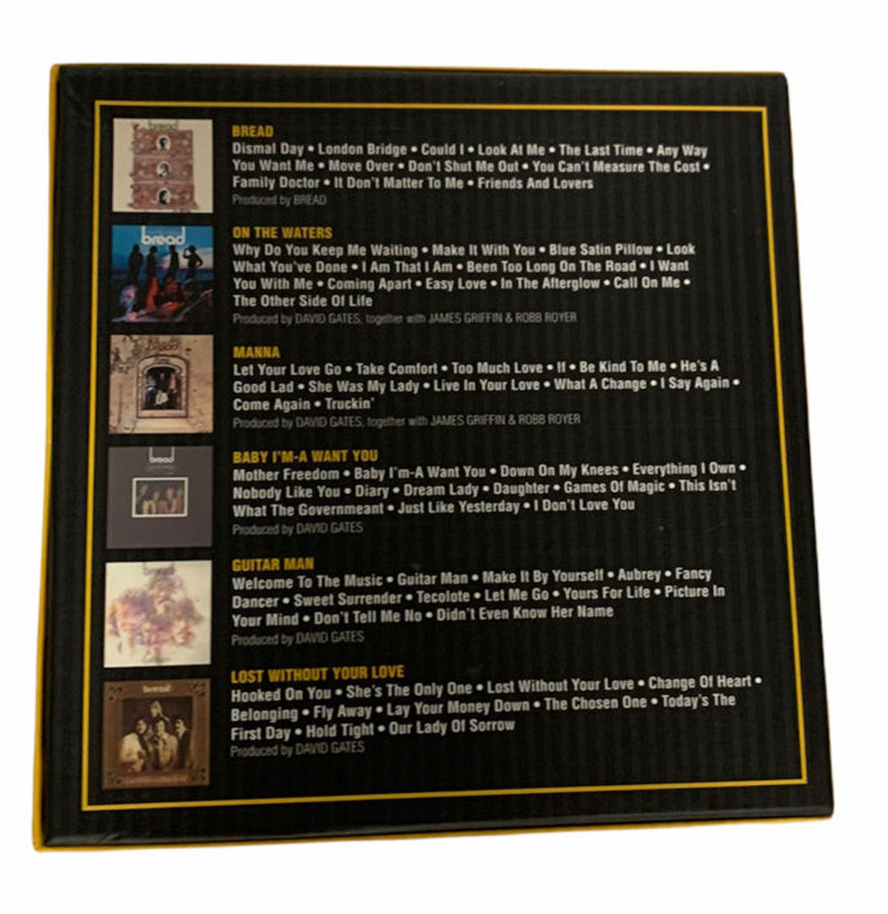 Bread The Elektra Years UK 6-CD album set RDB6CTH776246