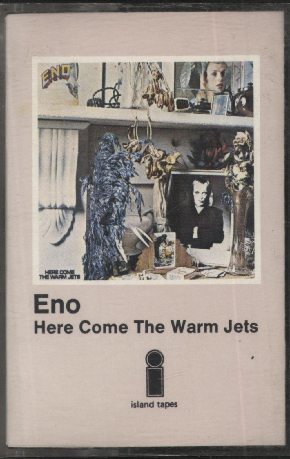 Brian Eno Here Comes The Warm Jets - 1st UK cassette album ZCI9268