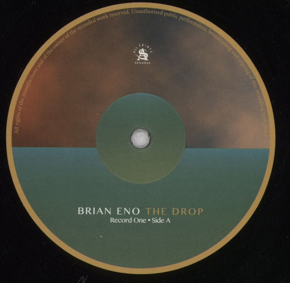 Brian Eno The Drop UK Promo 2-LP vinyl record set (Double LP Album) ENO2LTH844720