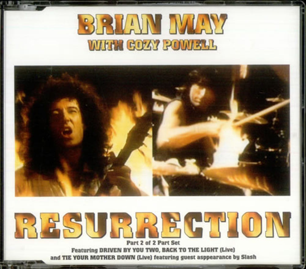 Brian May Resurrection - Part 2 UK CD single (CD5 / 5") CDR6351